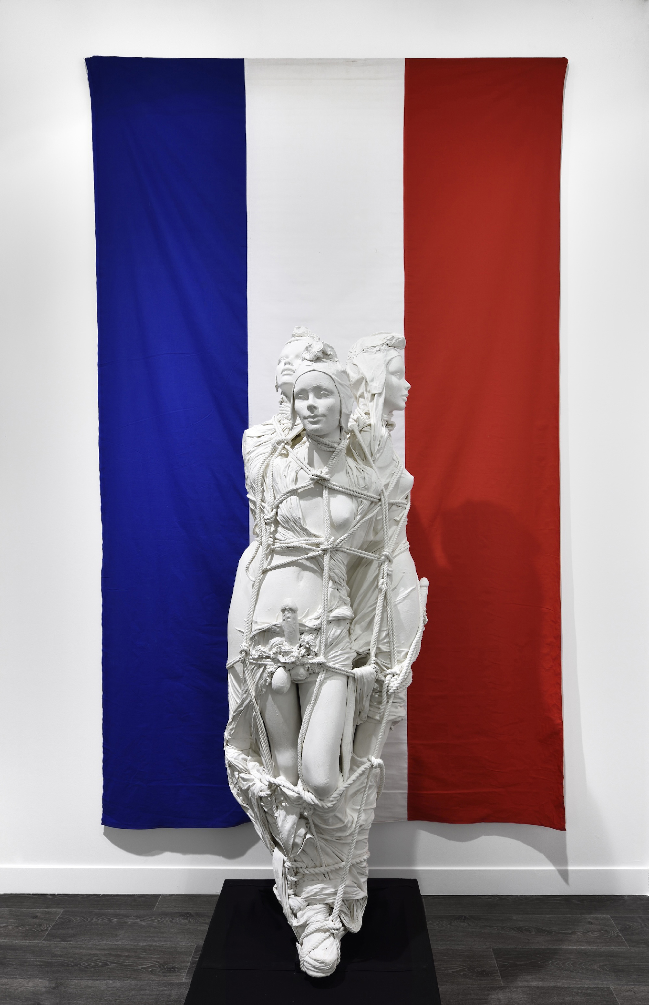 Michel Journiac, Totem du pouvoir, 1985, technique mixte, 180 x 50 x 60 cm, courtesy Galerie Christophe Gaillard, photographie Rebecca Fanuele © ADAGP Michel Journiac